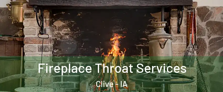  Fireplace Throat Services Clive - IA