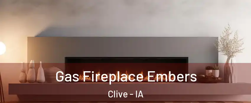  Gas Fireplace Embers Clive - IA