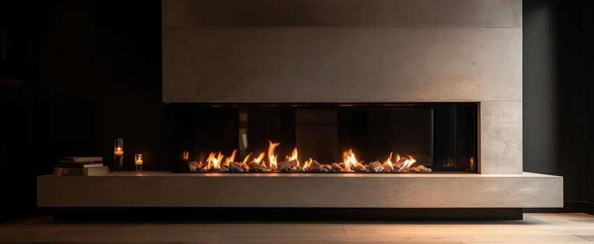 Gas Fireplace Ember Bed Design Services in Clive, Iowa