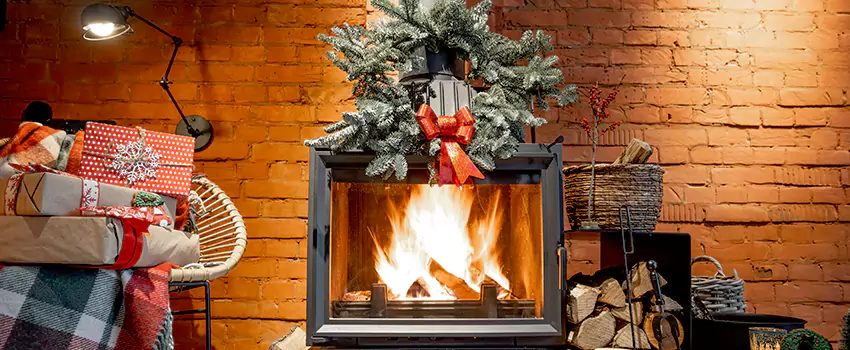 Travis Industries Linear Gas Fireplace Installation in Clive, Iowa