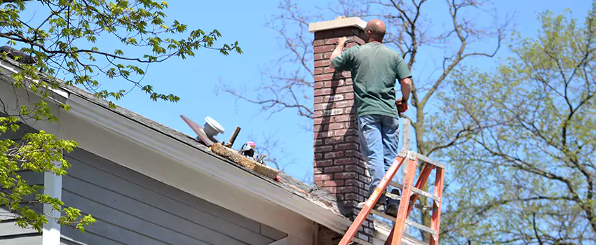Vinyl and PVC Chimney Flashing Installation in Clive, IA