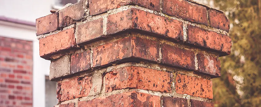Cracked Chimney Bricks Repair Cost in Clive, Iowa