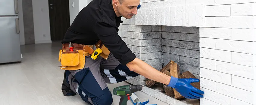 Fireplace Damaged Damper Frame Repair Services in Clive, Iowa