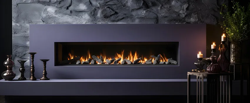 Ember Bed for Ventless Gas Fireplace in Clive, IA
