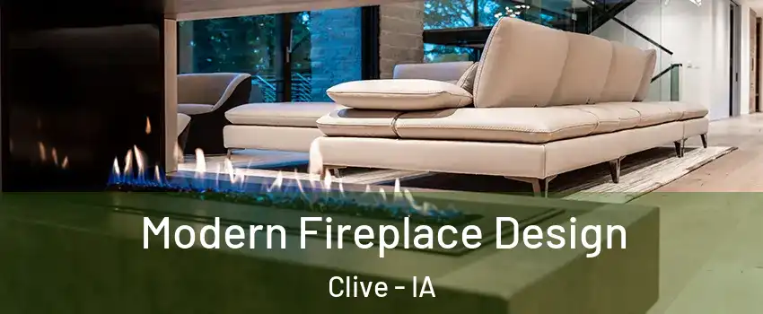  Modern Fireplace Design Clive - IA